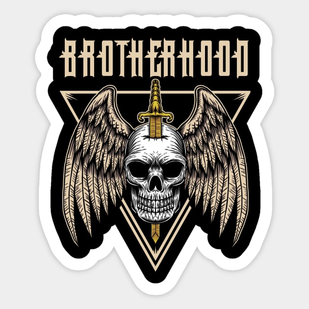 Brotherhood of The Sword Sticker by black8elise